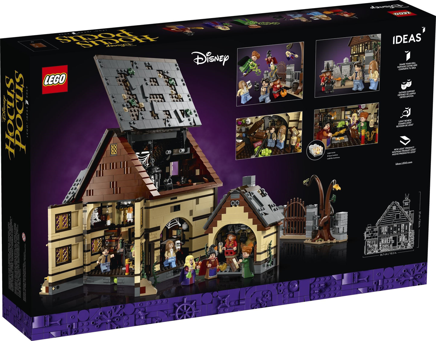 Disney Hocus Pocus: The Sanderson Sisters' Cottage | Ideas | 21341