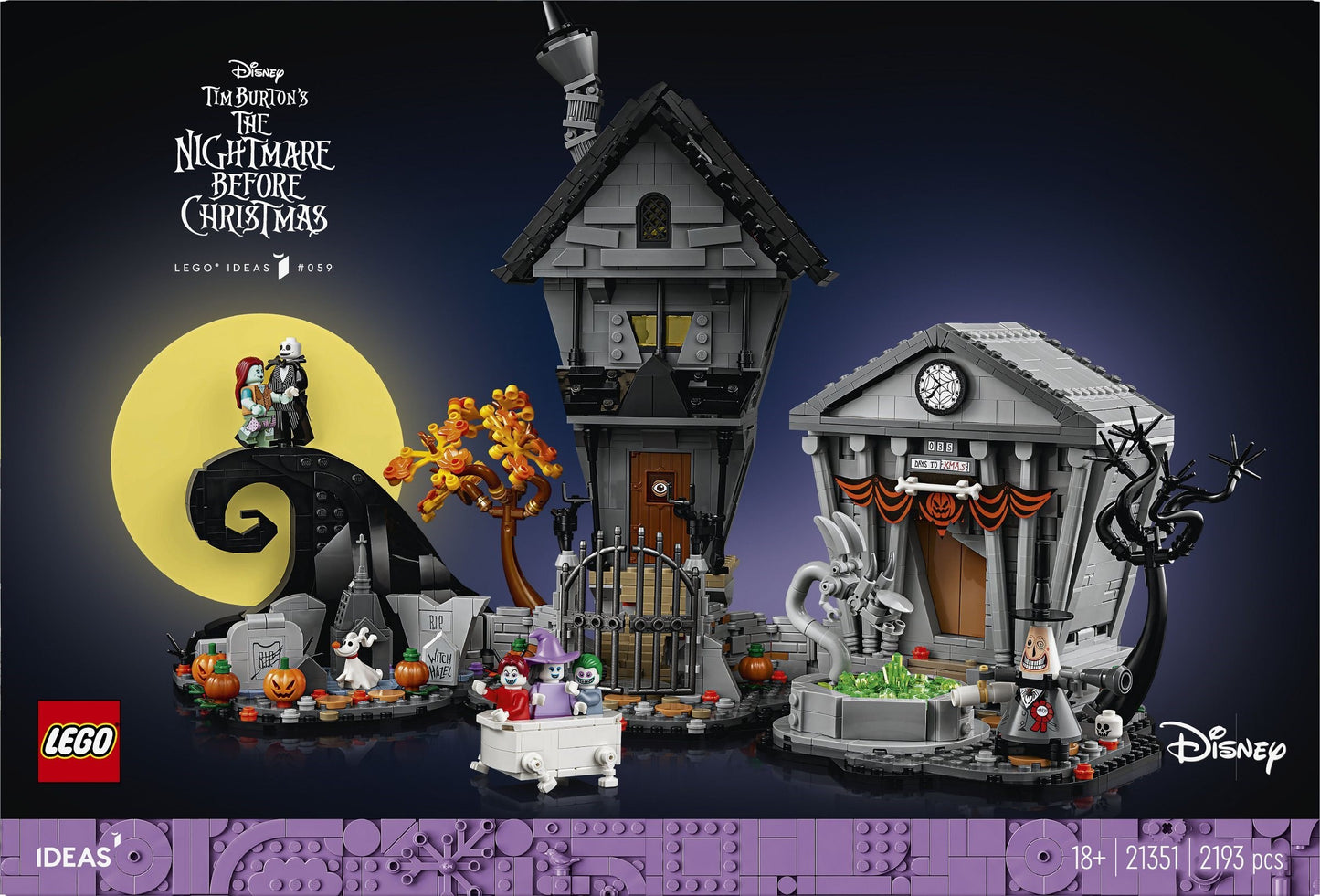 Disney Tim Burton's The Nightmare Before Christmas | Ideas | 21351
