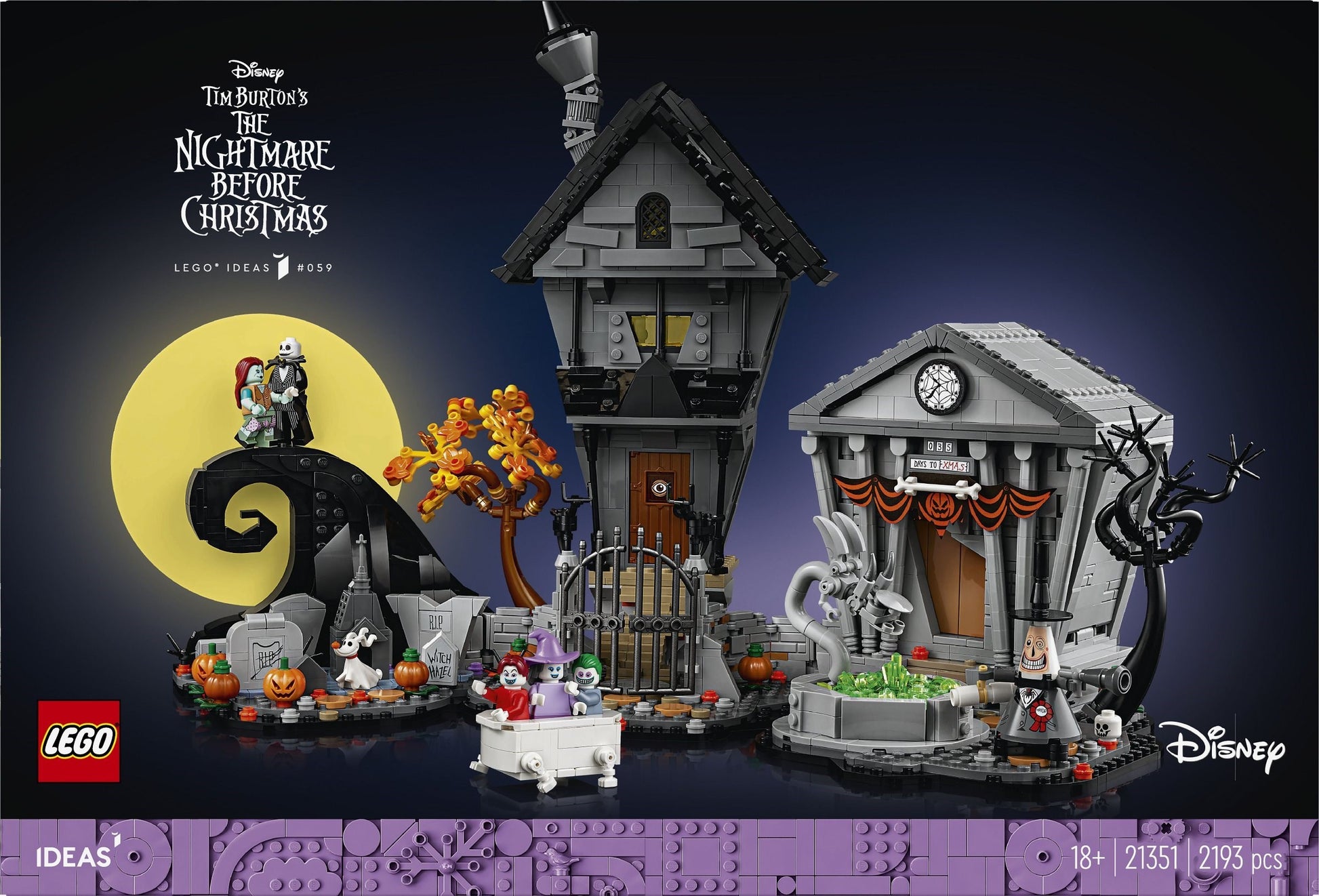 Disney Tim Burton's The Nightmare Before Christmas | Ideas | 21351
