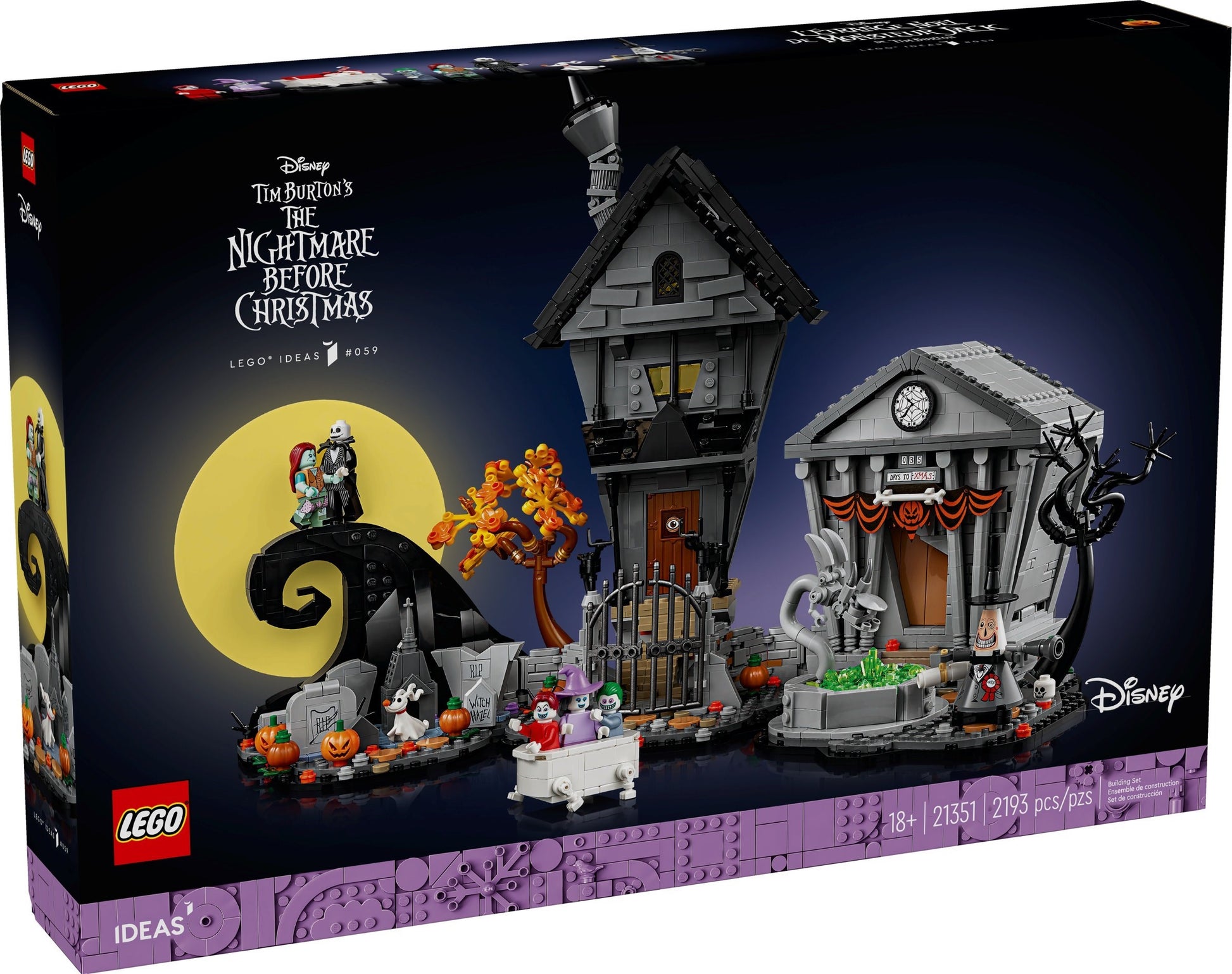 Disney Tim Burton's The Nightmare Before Christmas | Ideas | 21351