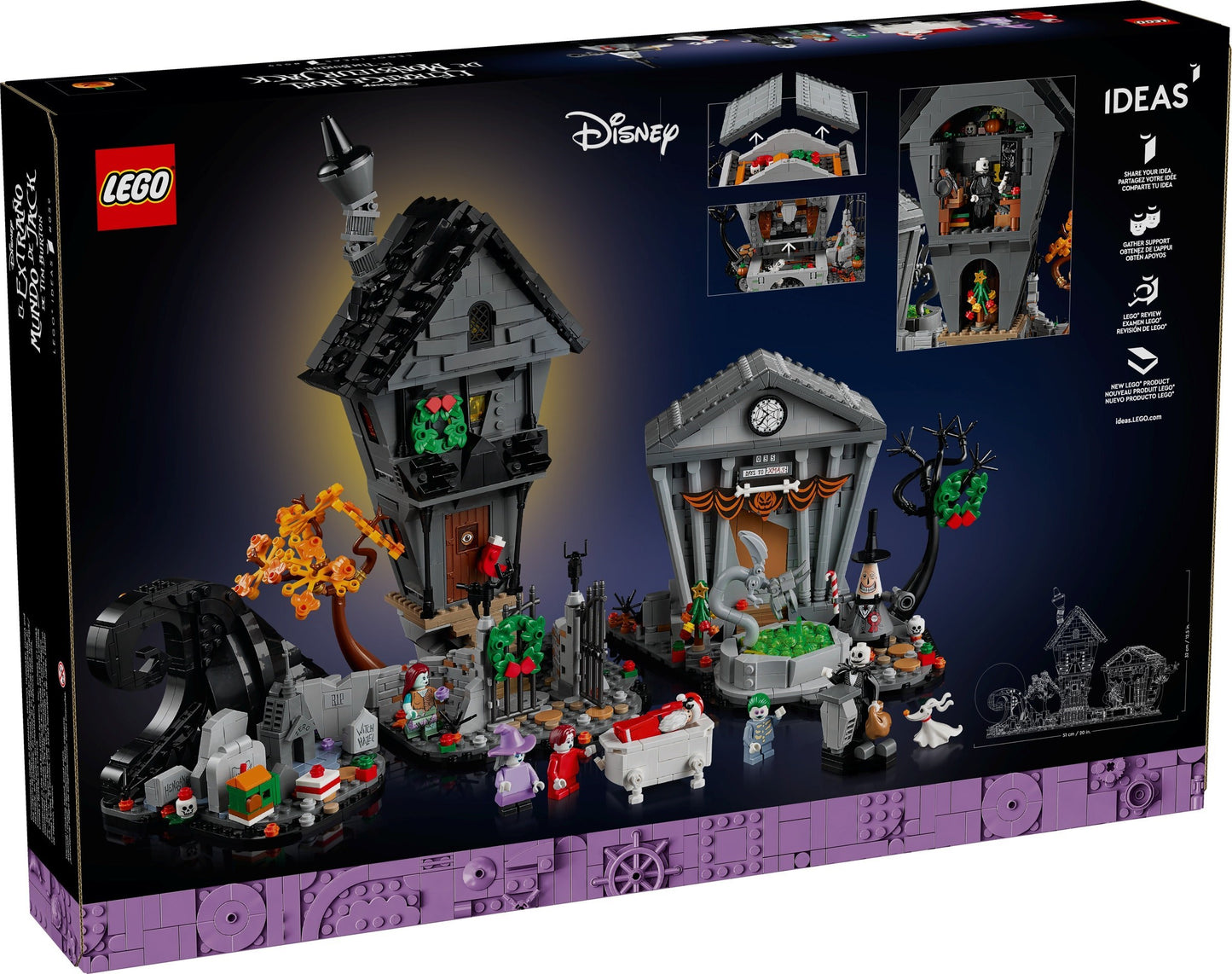 Disney Tim Burton's The Nightmare Before Christmas | Ideas | 21351