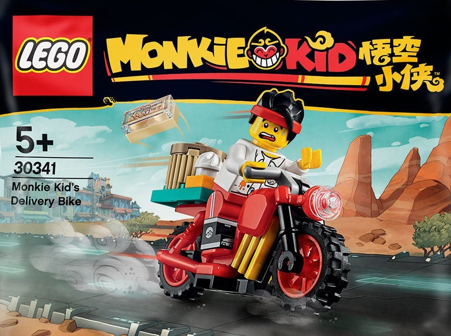 Monkie Kid's Delivery Bike | Monkie Kid | 30341