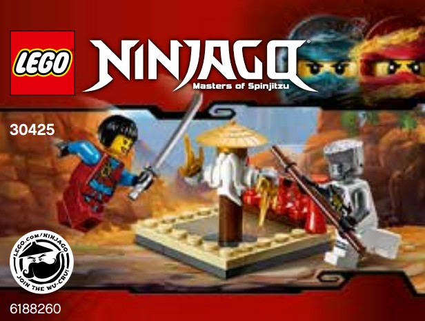 Terrain d'entraînement des maîtres de CRU | Ninjago | 30425