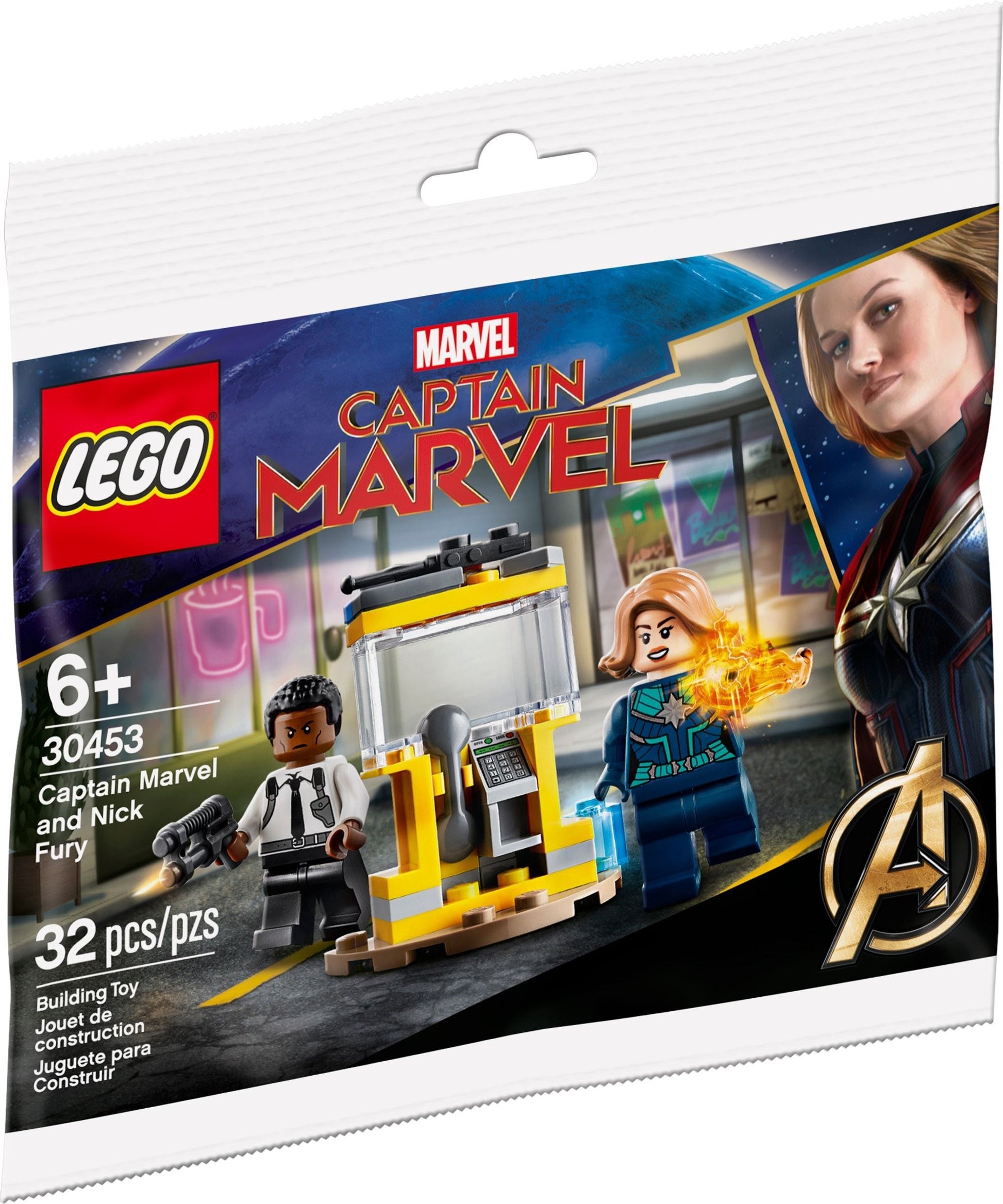 Captain Marvel et Nick Fury | Super-héros Marvel | 30453