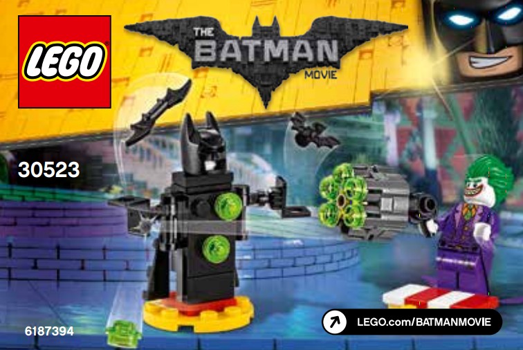 Entraînement de combat du Joker | LEGO Batman, le film | 30523