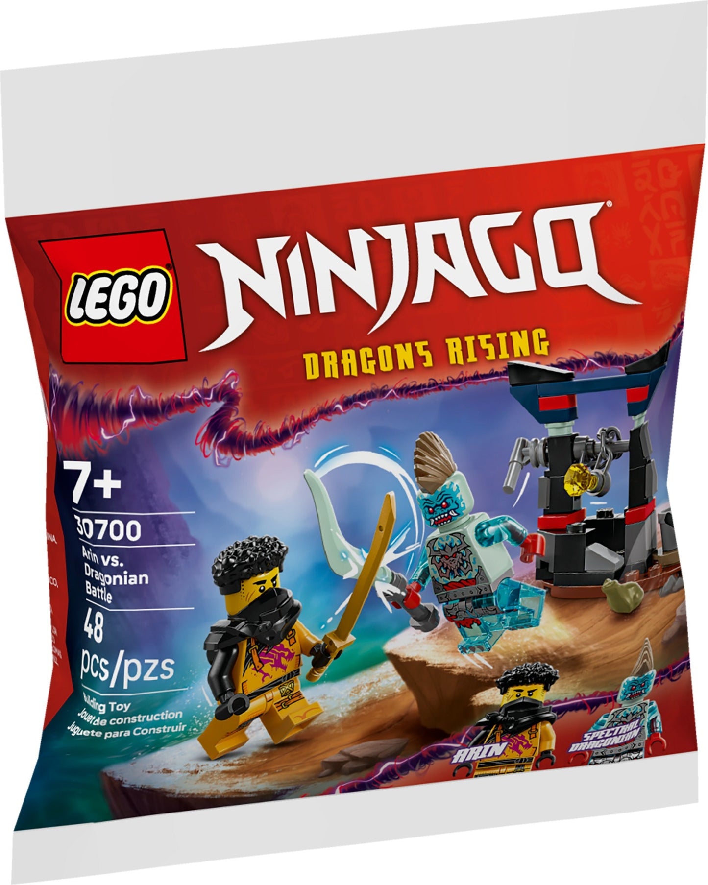 Combat entre Arin et Dragonian | Ninjago | 30700