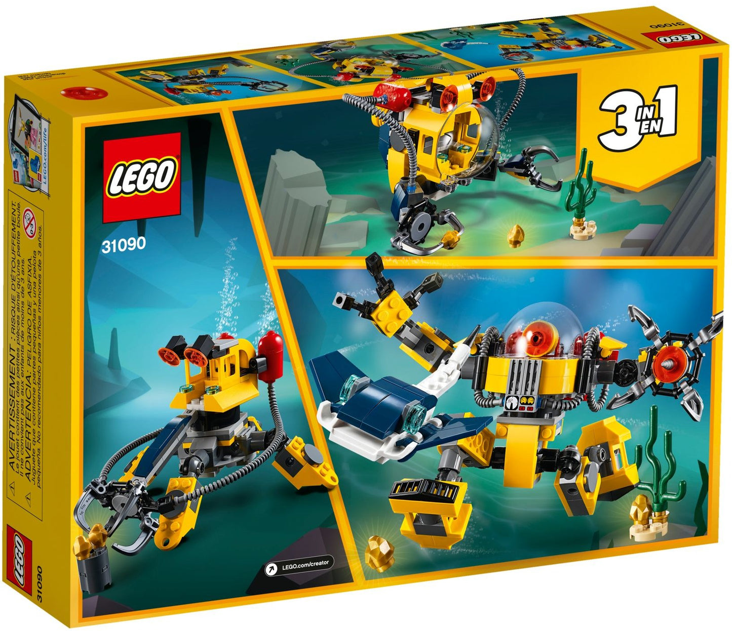 Robot sous-marin | Créateur | 31090