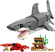 Fierce Shark with a Treasure Chest | Creator | 31381