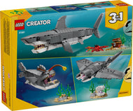 Fierce Shark with a Treasure Chest | Creator | 31381