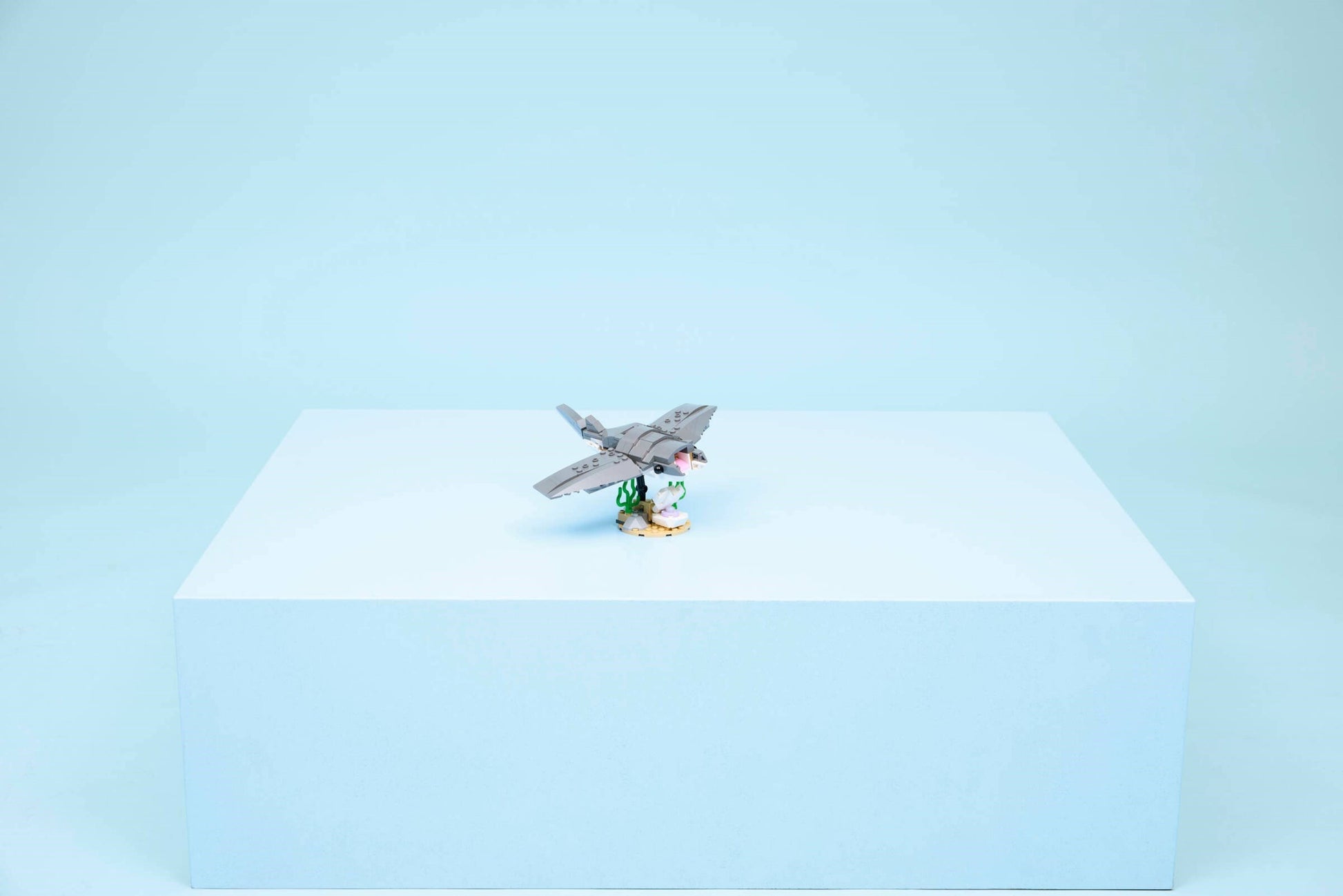 Fierce Shark with a Treasure Chest | Creator | 31381