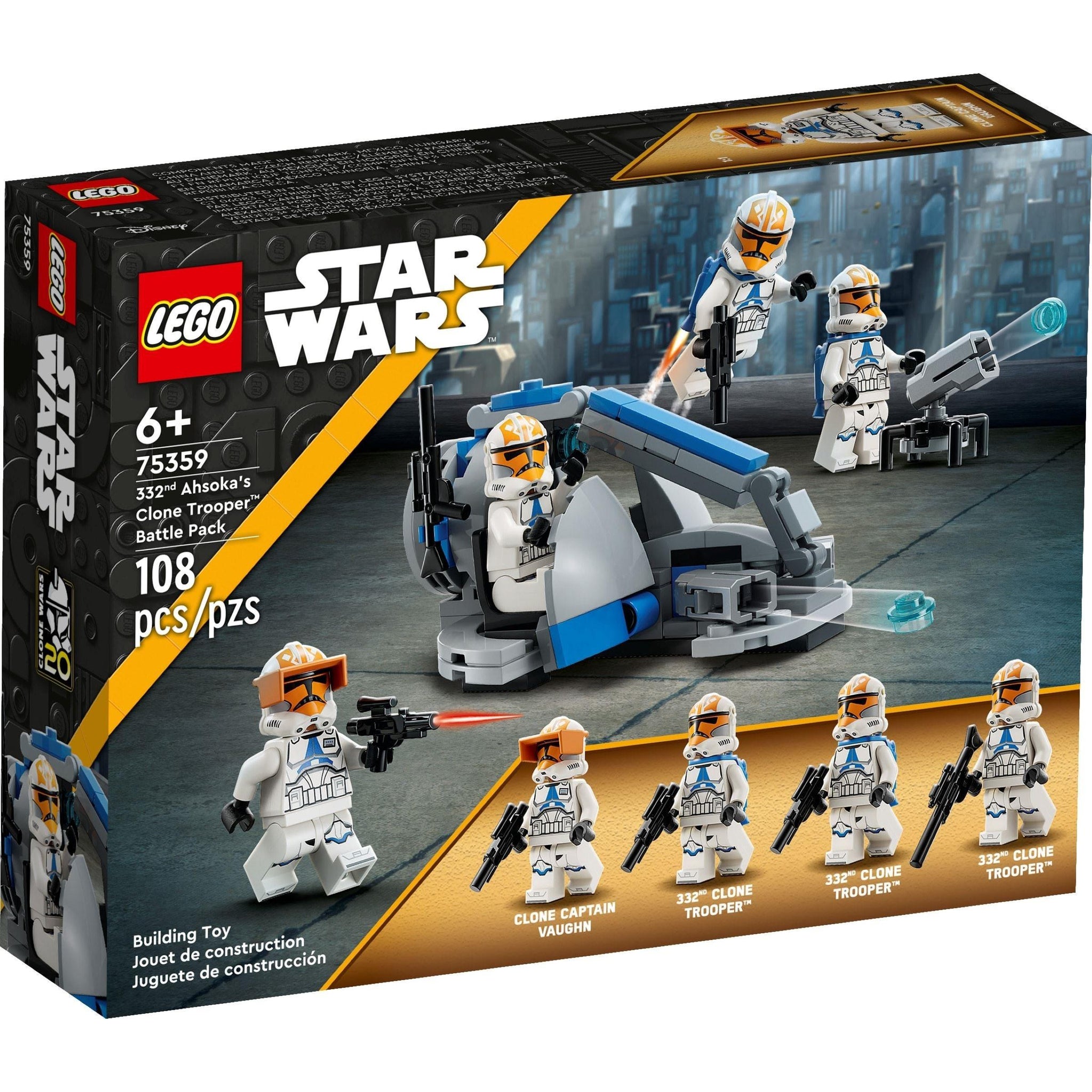 332nd Ahsoka's Clone Trooper Battle Pack | Star Wars | 75359