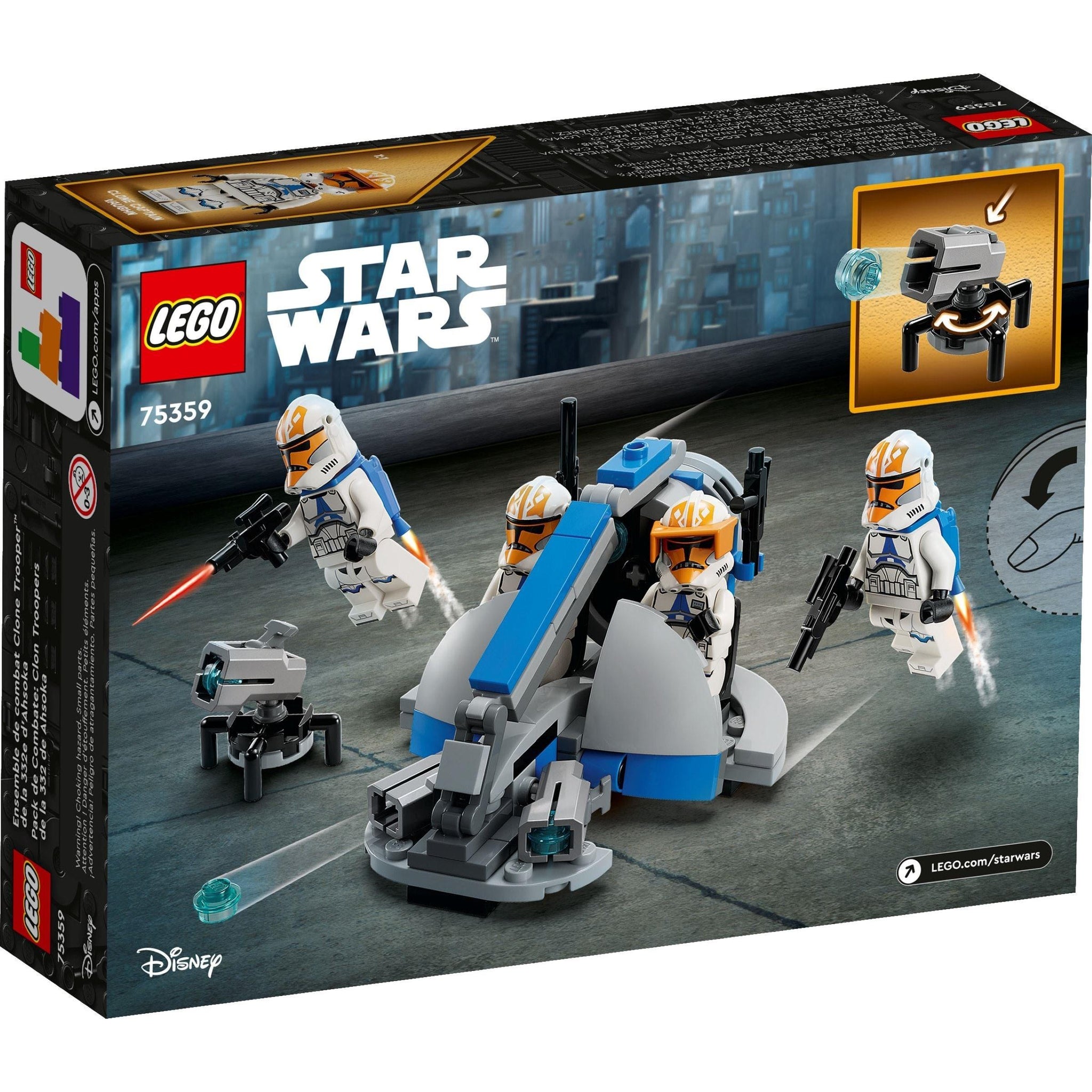 332nd Ahsoka's Clone Trooper Battle Pack | Star Wars | 75359