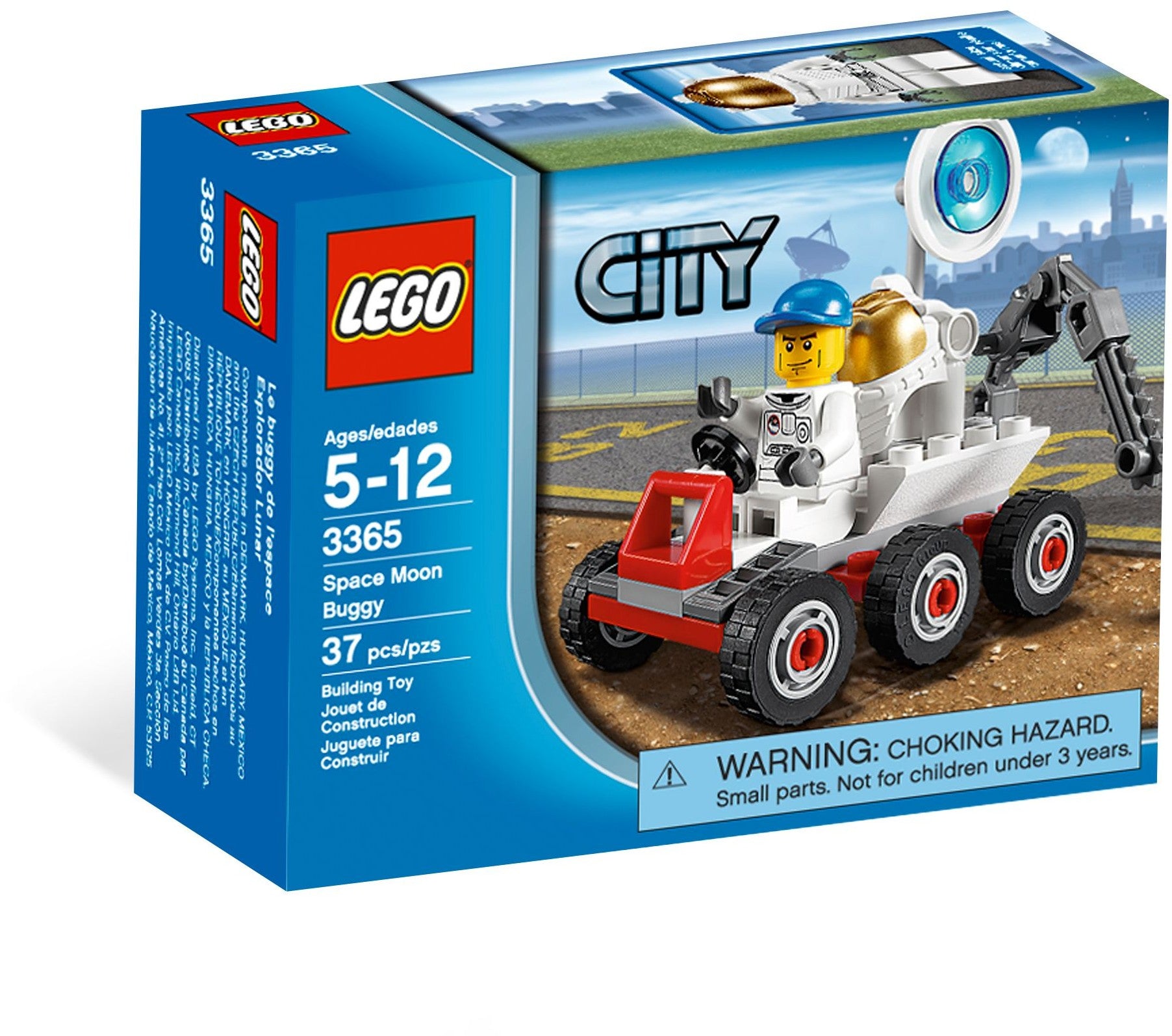 Buggy lunaire spatial | Ville | 3365