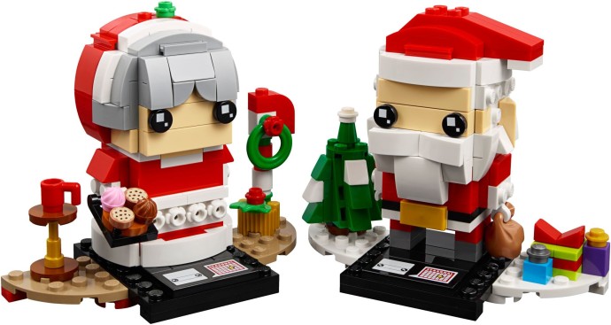 Mr. & Mrs. Claus | BrickHeadz | 40274