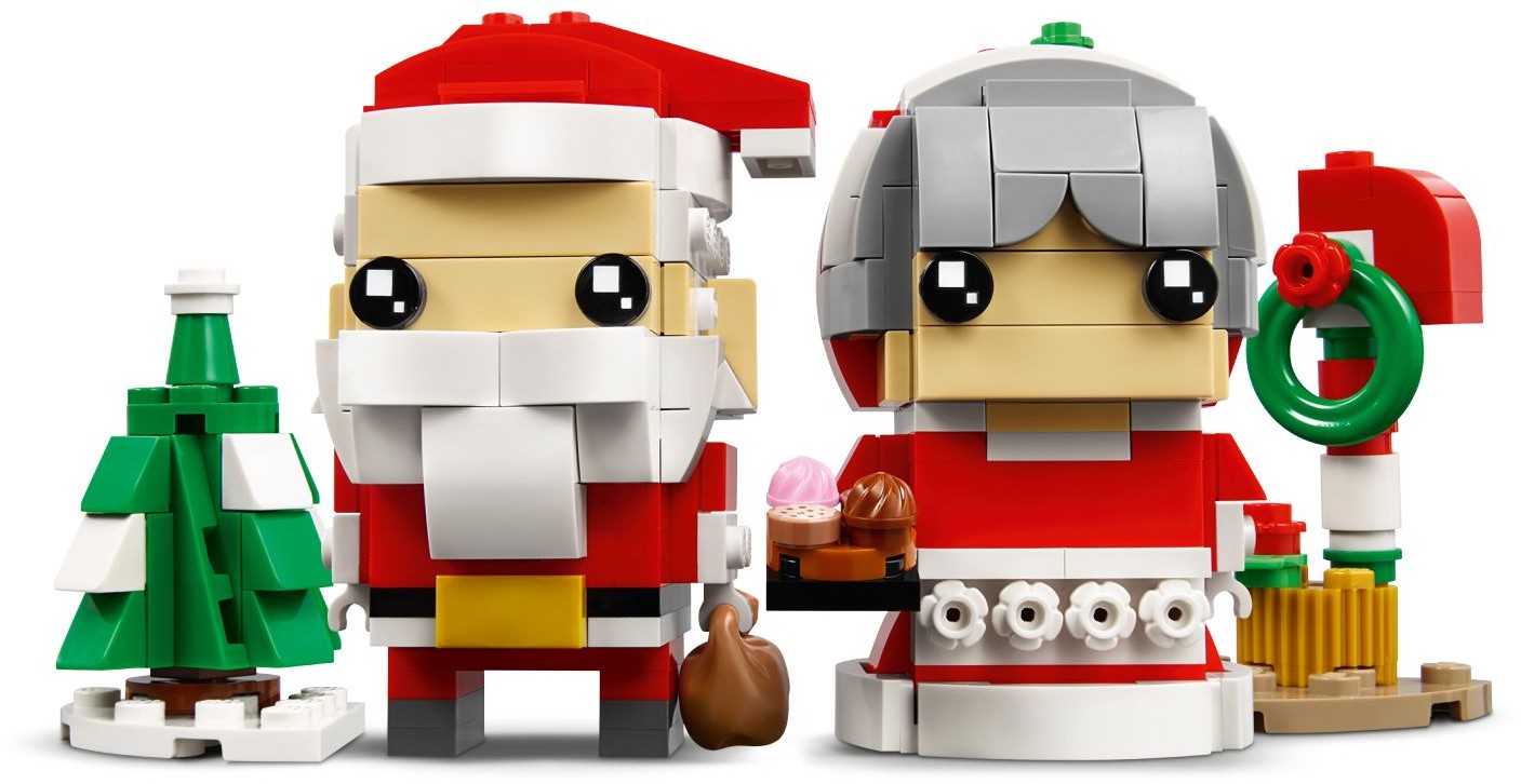 Mr. & Mrs. Claus | BrickHeadz | 40274