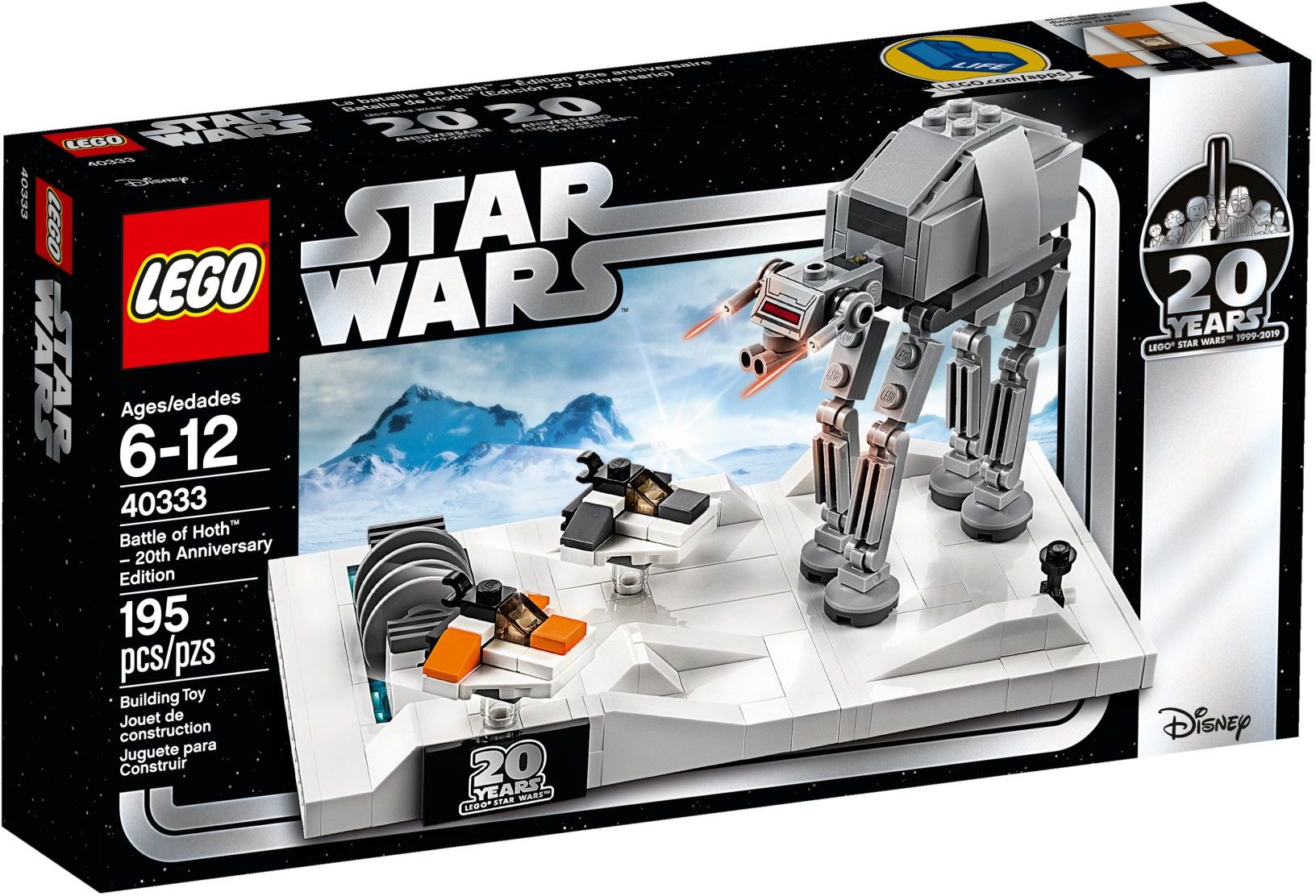 Bataille de Hoth - Édition 20e anniversaire | Star Wars | 40333