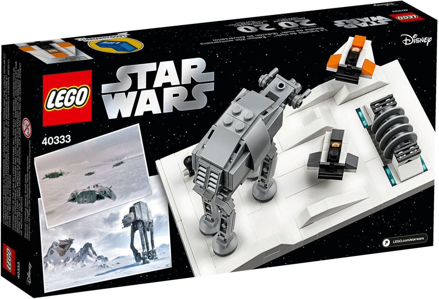 Bataille de Hoth - Édition 20e anniversaire | Star Wars | 40333