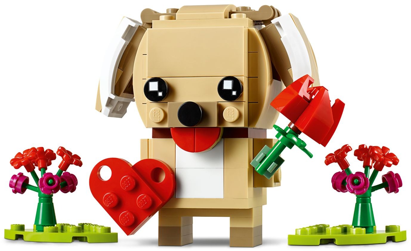 Chiot de la Saint-Valentin | BrickHeadz | 40349