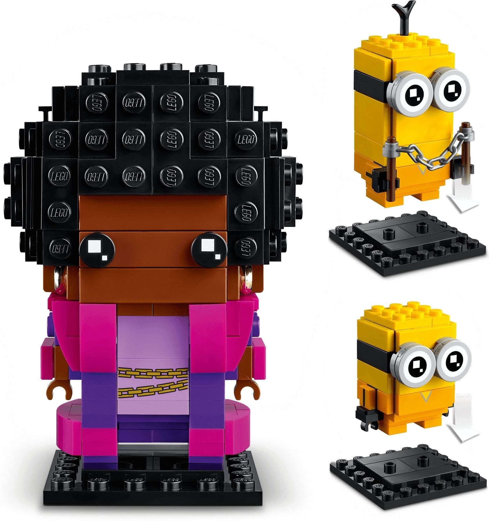 Belle Bottom, Kevin et Bob | BrickHeadz | 40421