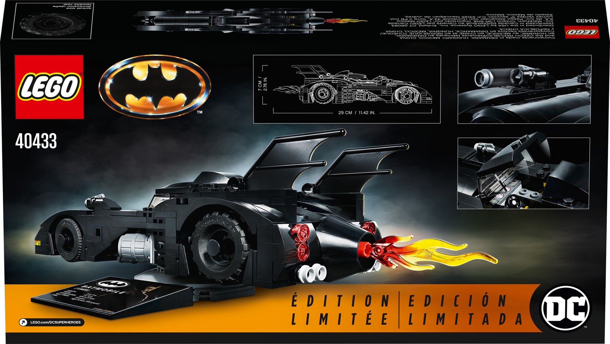 1989 Batmobile - Limited Edition | DC Comics Super Heroes | 40433