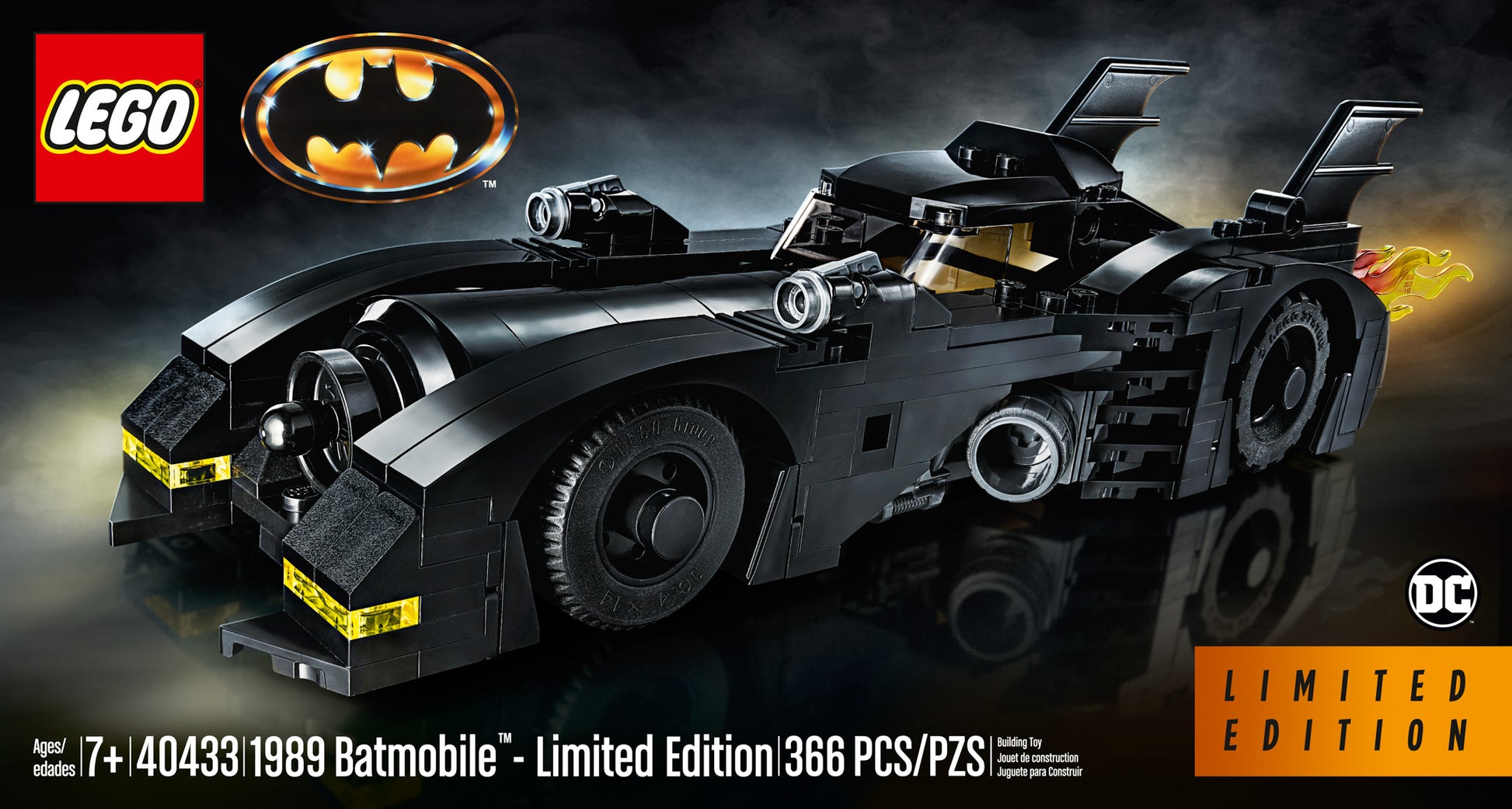 1989 Batmobile - Limited Edition | DC Comics Super Heroes | 40433