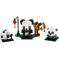 Chinese New Year Pandas | BrickHeadz | 40466
