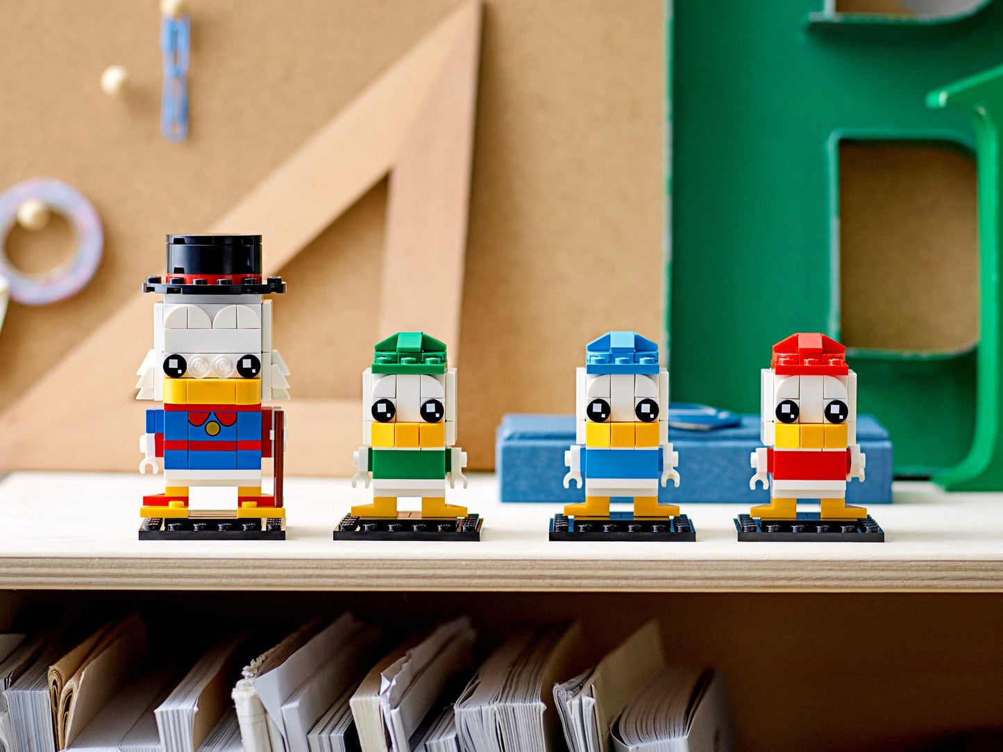 Scrooge McDuck, Huey, Dewey & Louie | BrickHeadz | 40477