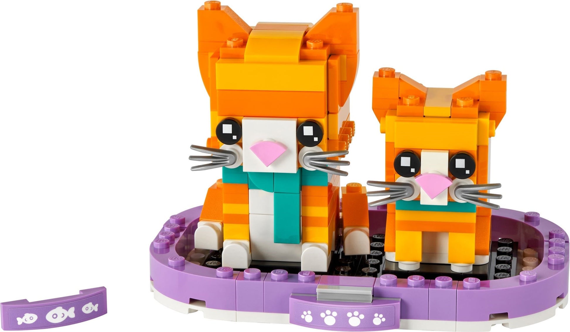 Ginger Tabby | BrickHeadz | 40480