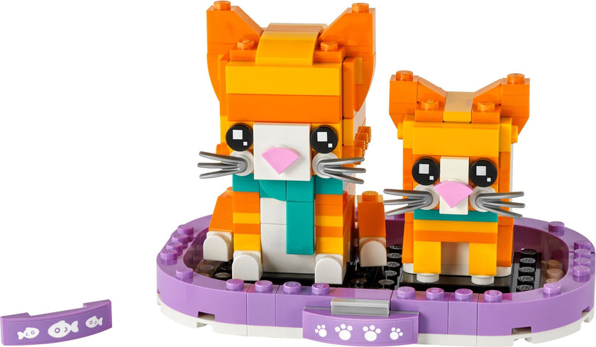 Ginger Tabby | BrickHeadz | 40480