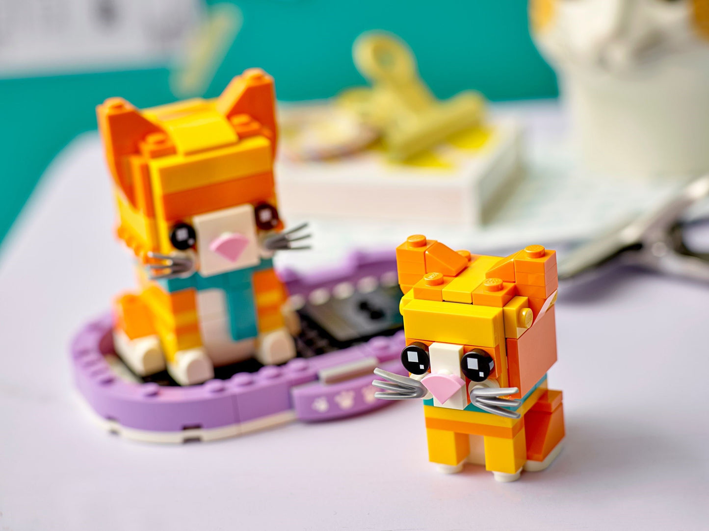 Ginger Tabby | BrickHeadz | 40480
