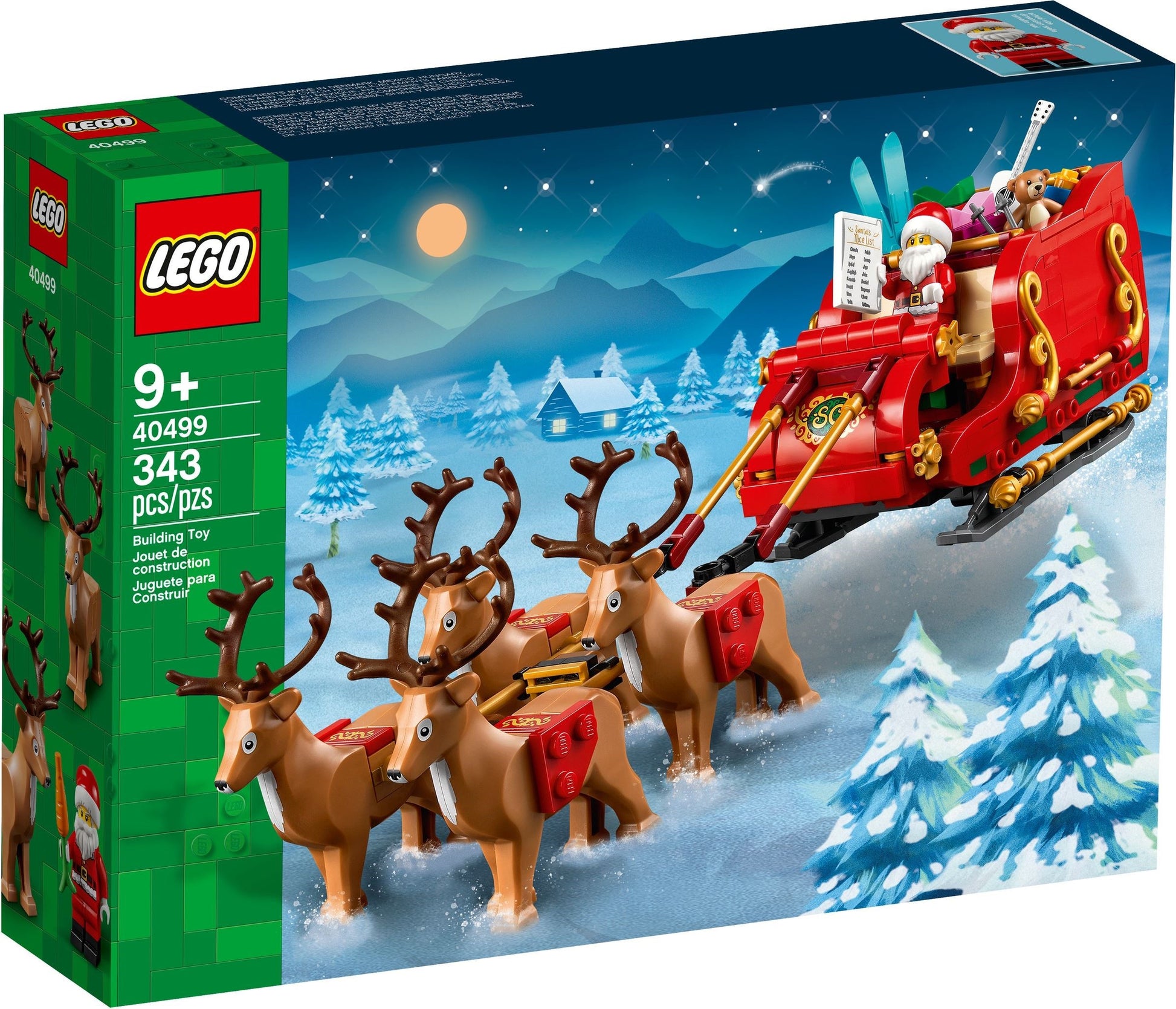 Traîneau du Père Noël | Saisonnier | 40499