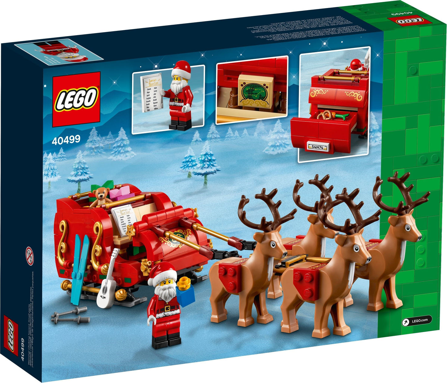 Traîneau du Père Noël | Saisonnier | 40499