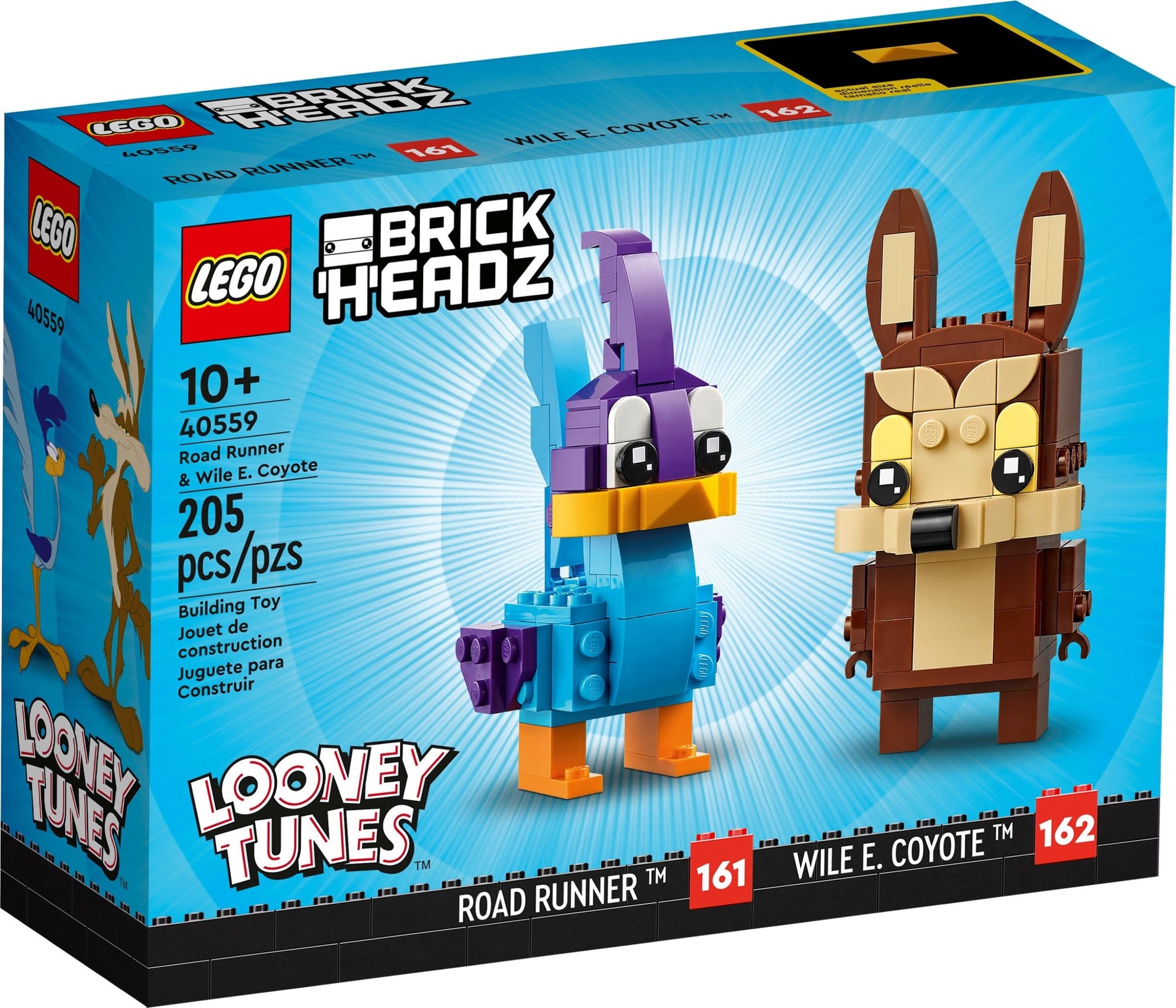 Road Runner & Wile E. Coyote | BrickHeadz | 40559