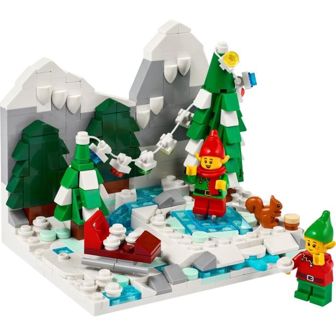 Winter Elves Scene | Seasonal | 40564