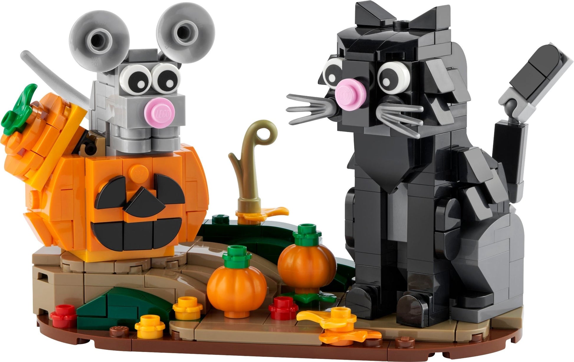 Chat et souris d'Halloween | Saisonnier | 40570