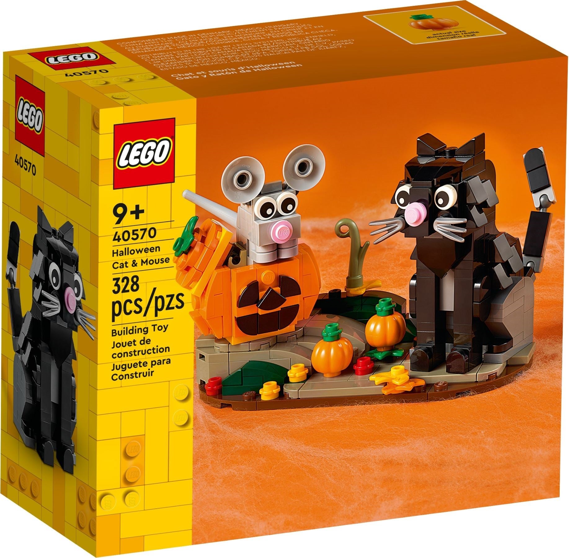 Chat et souris d'Halloween | Saisonnier | 40570