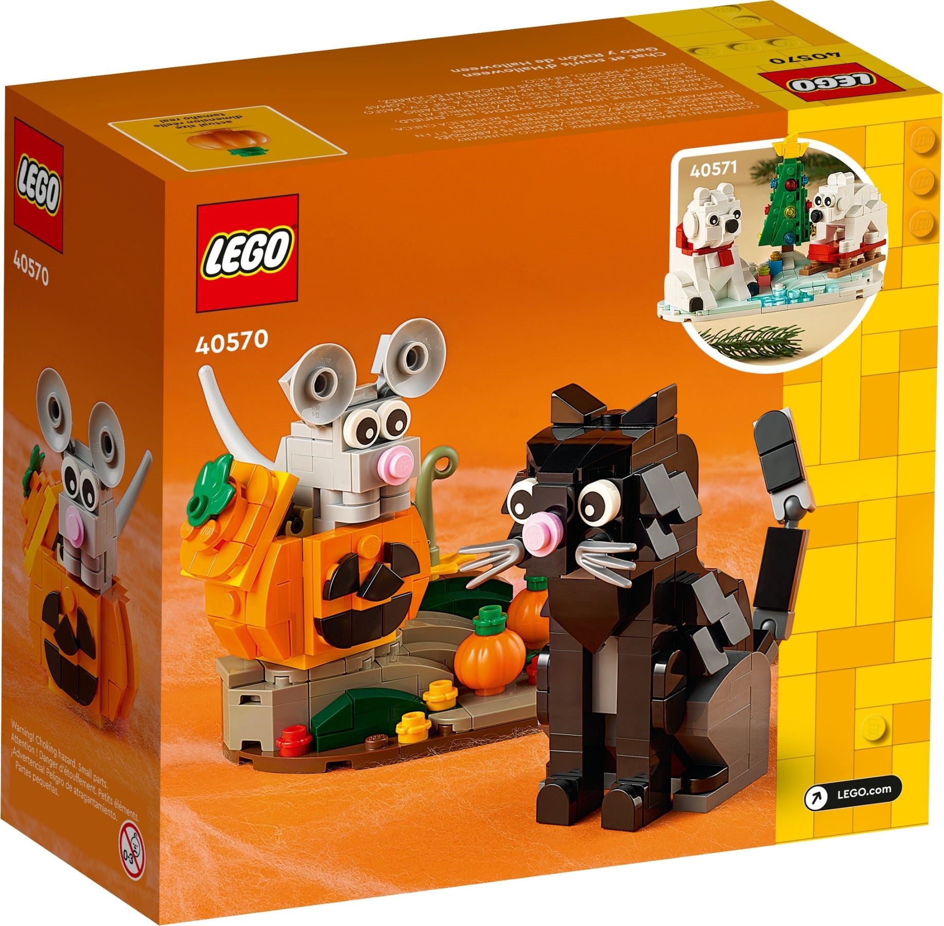 Chat et souris d'Halloween | Saisonnier | 40570