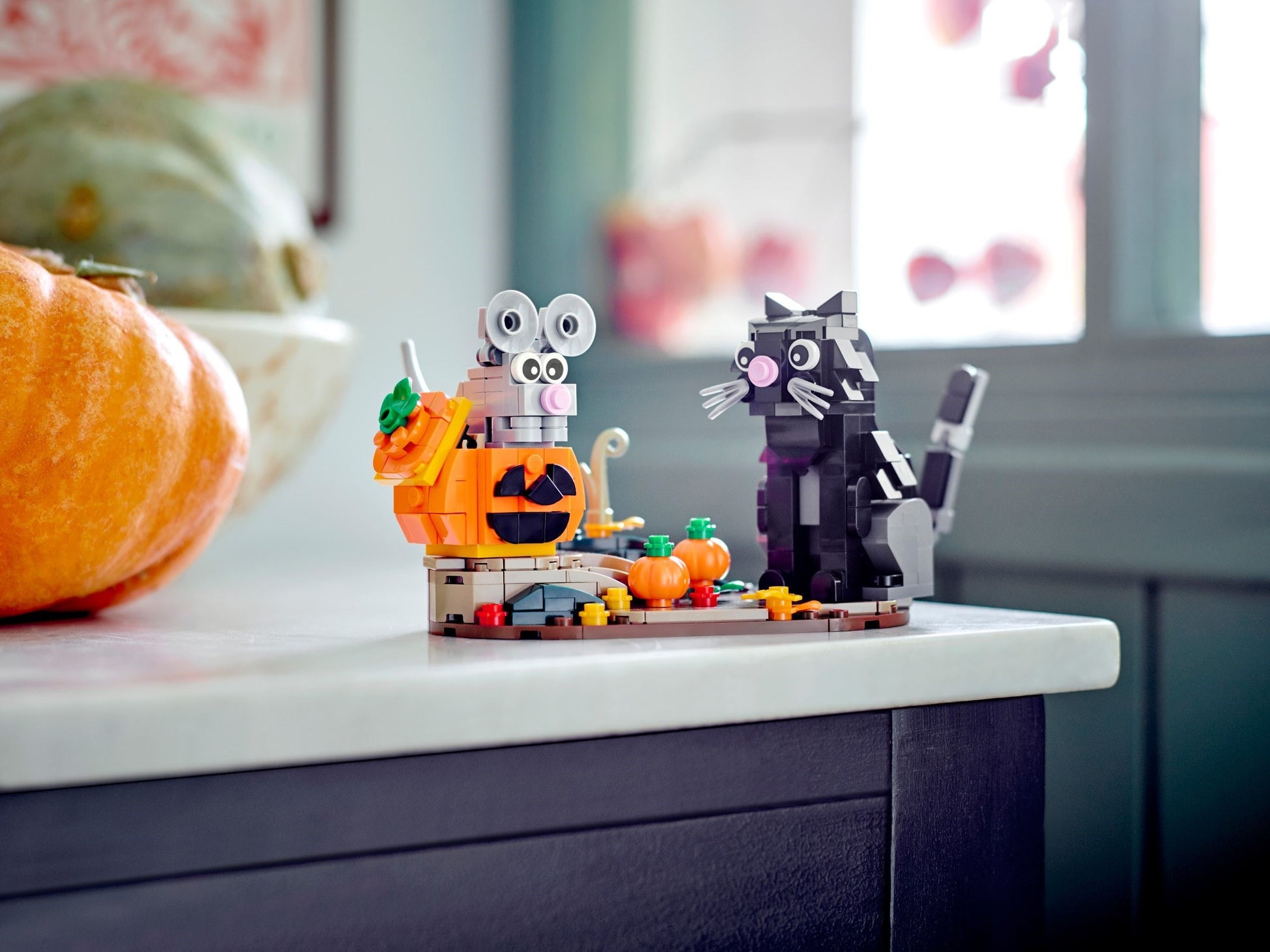 Chat et souris d'Halloween | Saisonnier | 40570