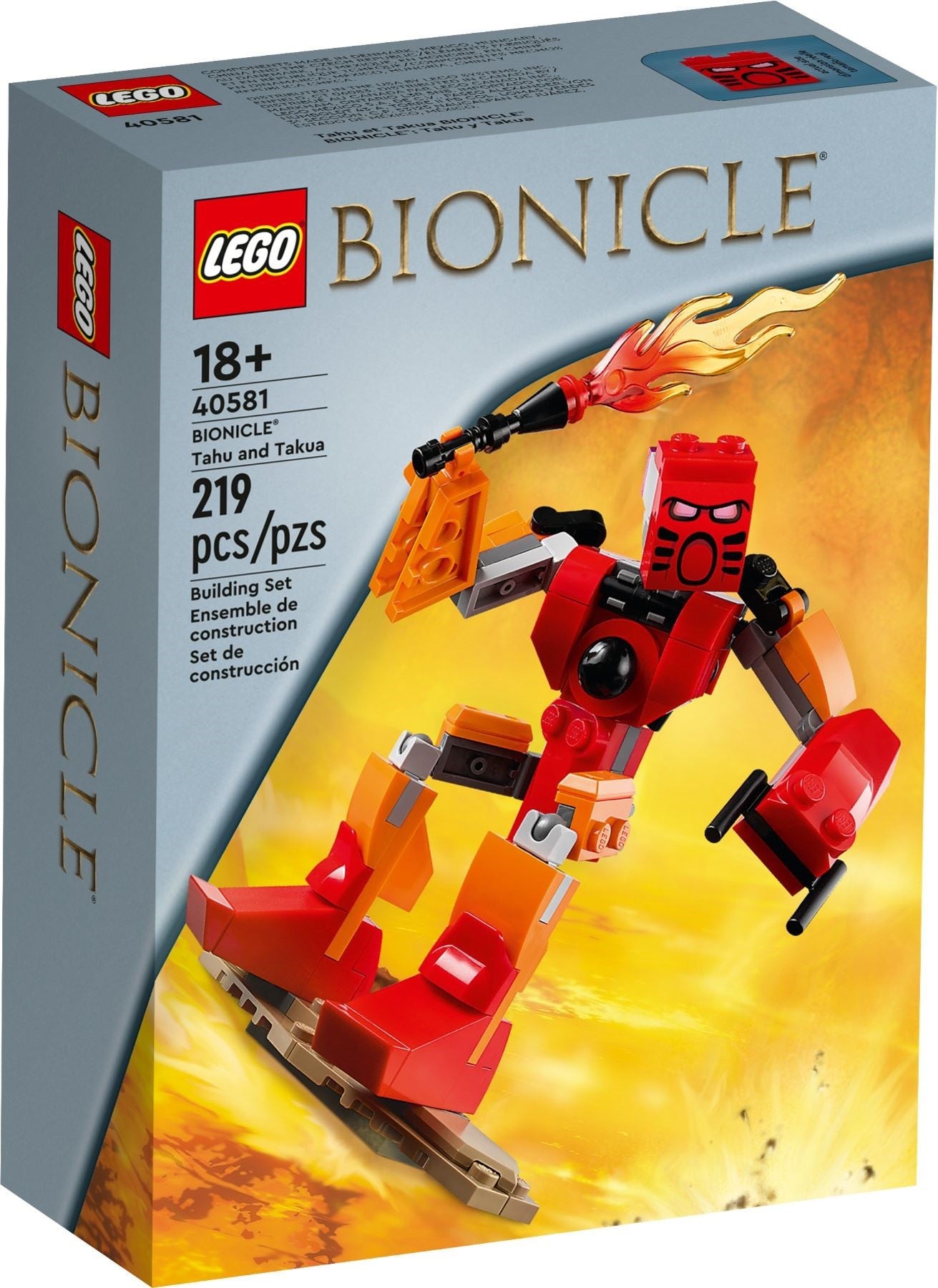 BIONICLE Tahu and Takua | Icons | 40581