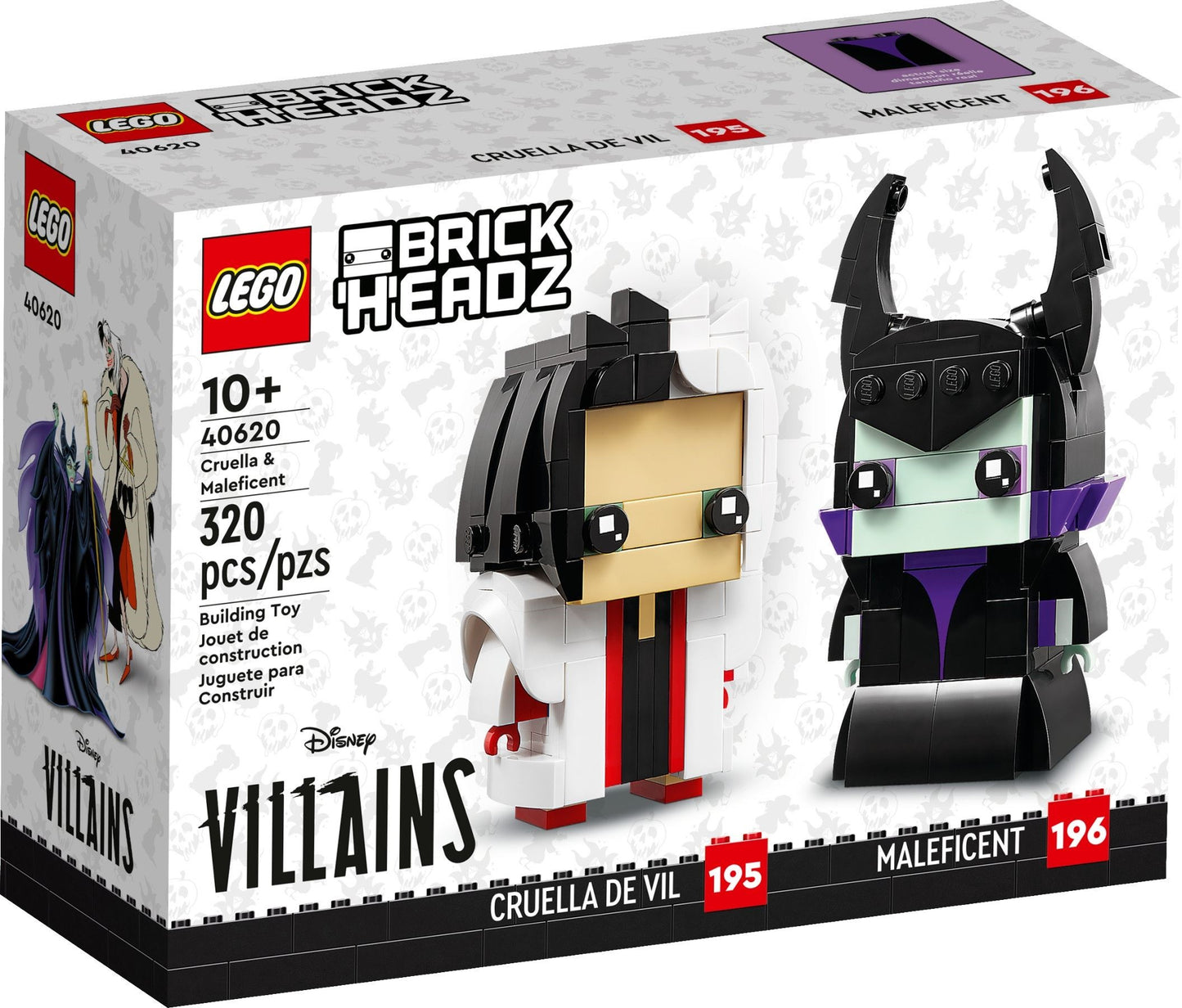 Cruella & Maleficent | BrickHeadz | 40620