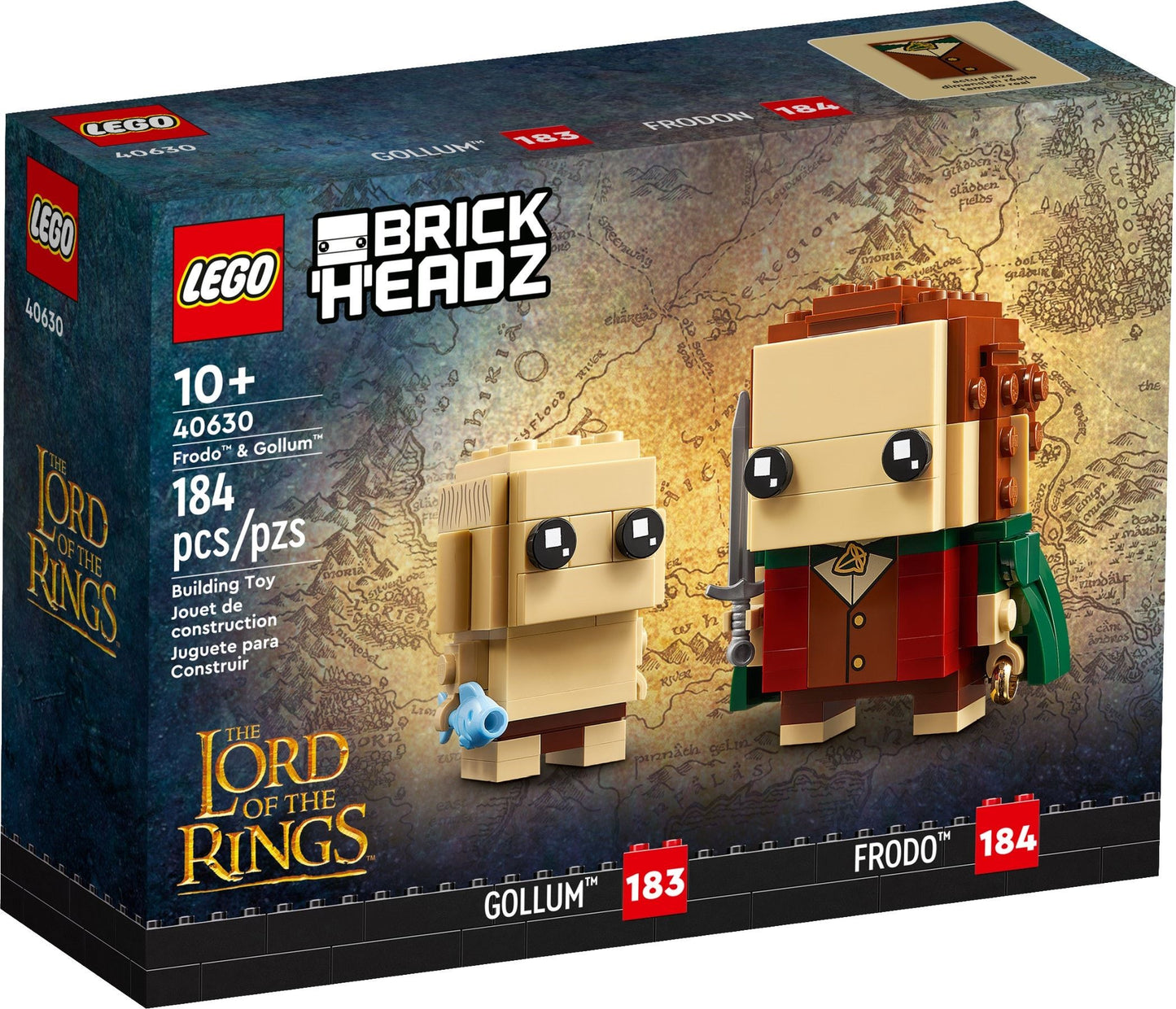 Frodon et Gollum | BrickHeadz | 40630