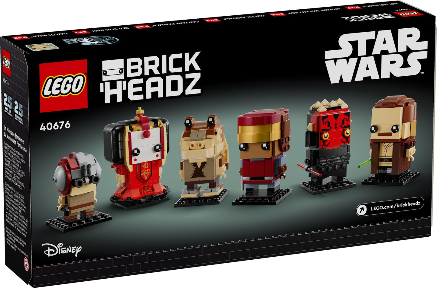 The Phantom Menace | BrickHeadz | 40676