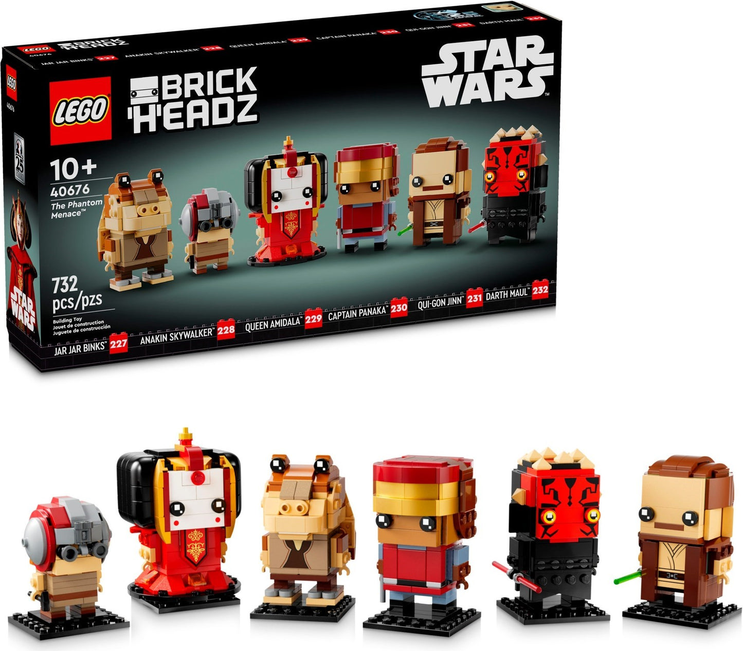 The Phantom Menace | BrickHeadz | 40676