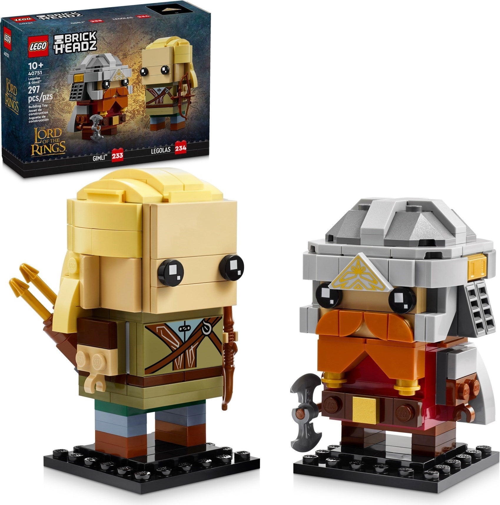 Legolas & Gimli | BrickHeadz | 40751
