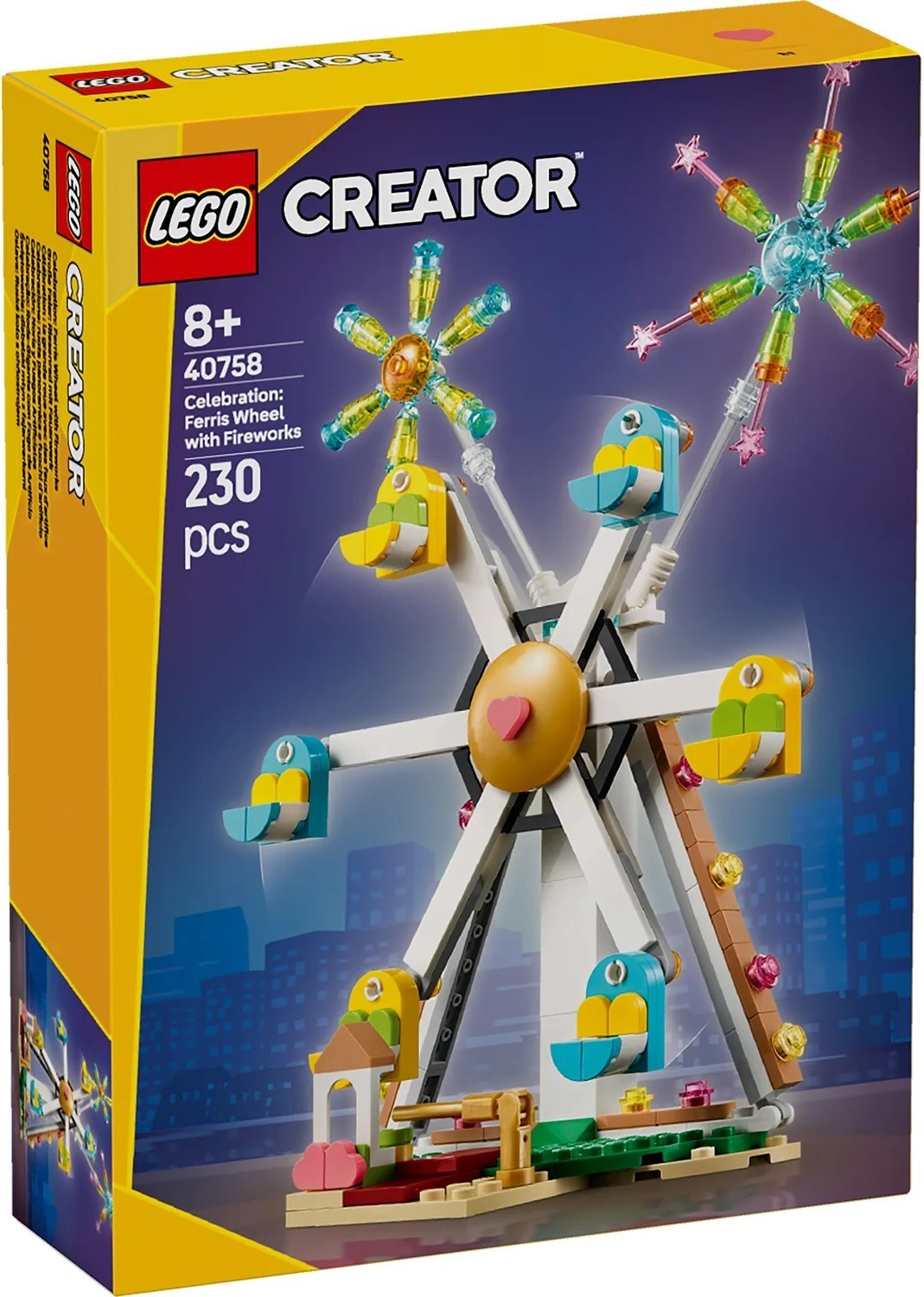 Celebration: Ferris Wheel with Fireworks | Creator | 40758