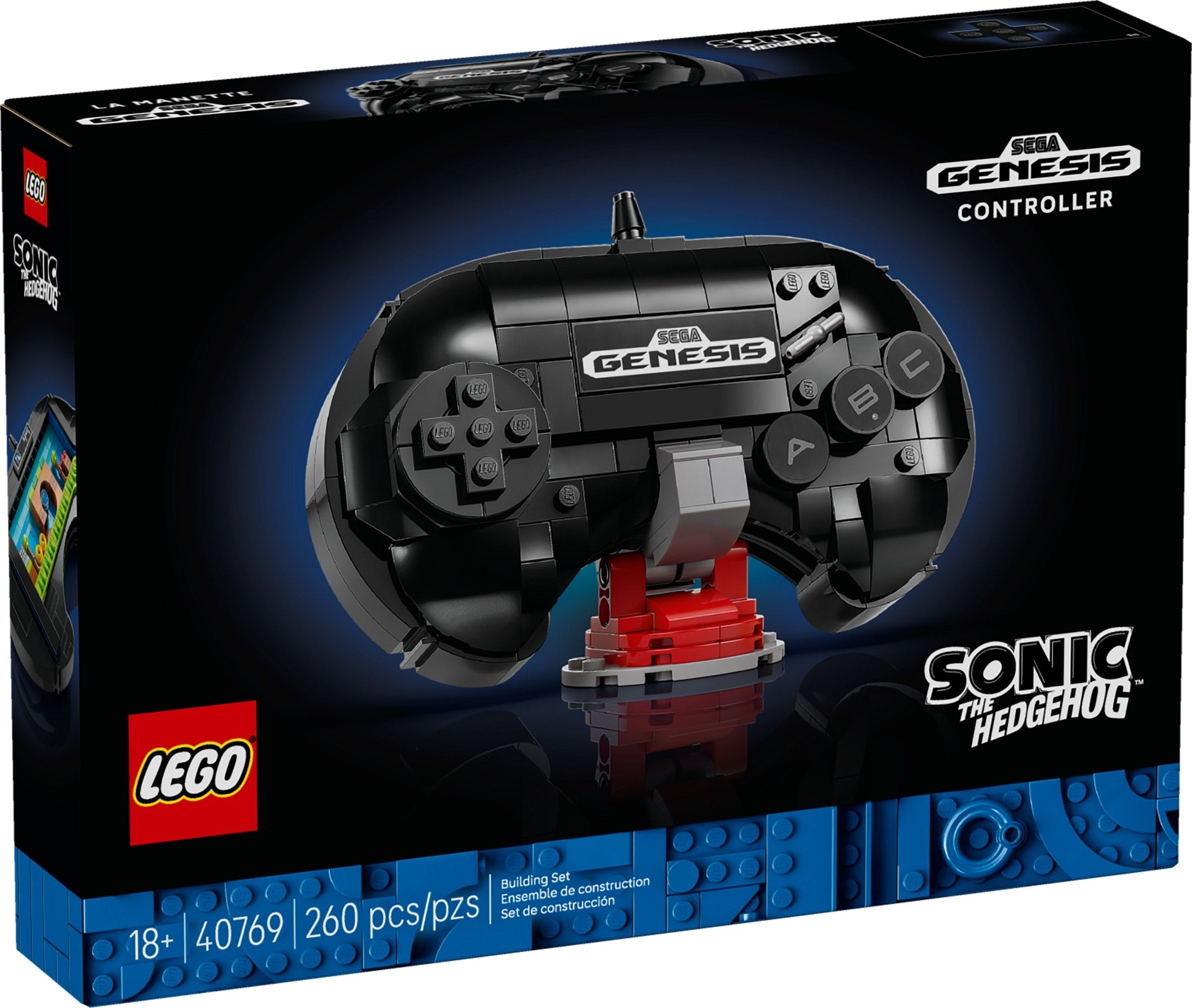 SEGA Genesis Controller | Sonic the Hedgehog | 40769