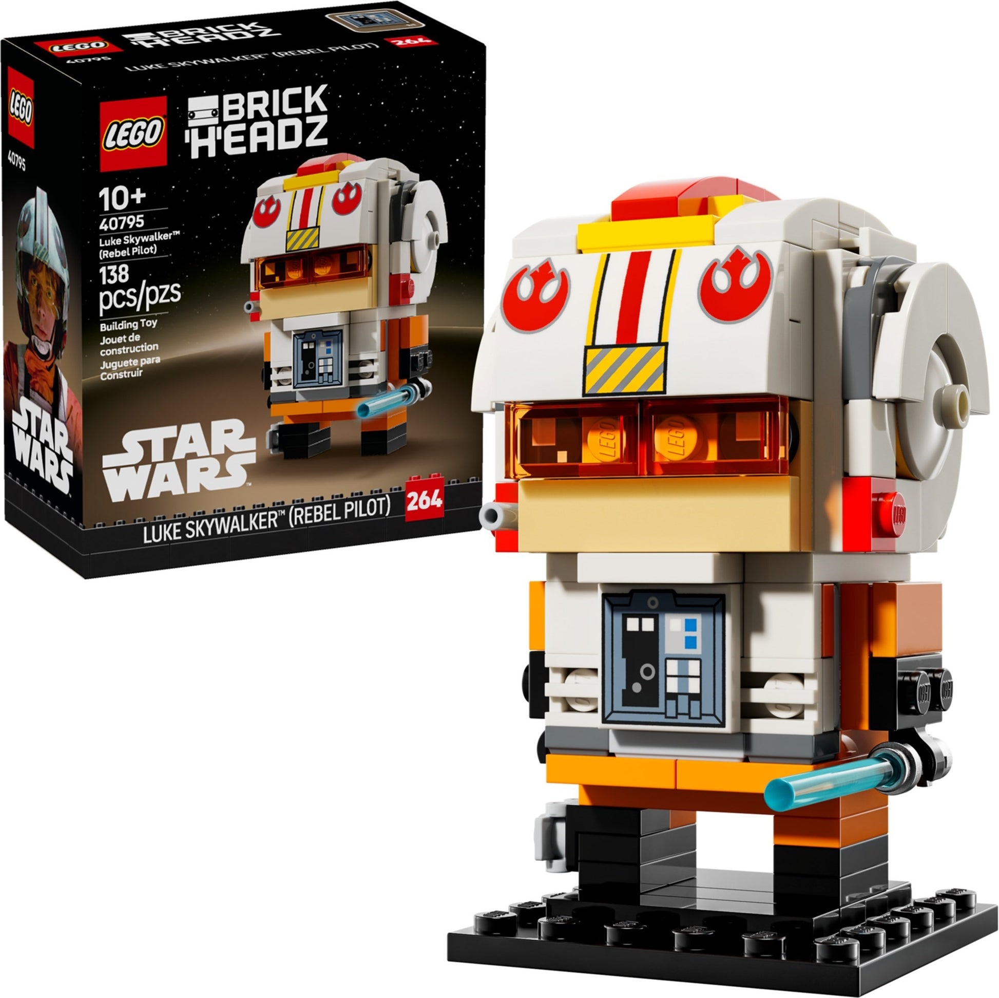 Luke Skywalker (Pilote rebelle) | BrickHeadz | 40795