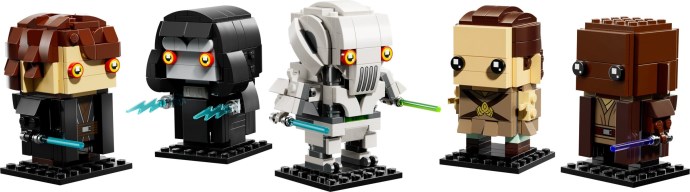 Revenge of the Sith Heroes & Villains | BrickHeadz | 40796