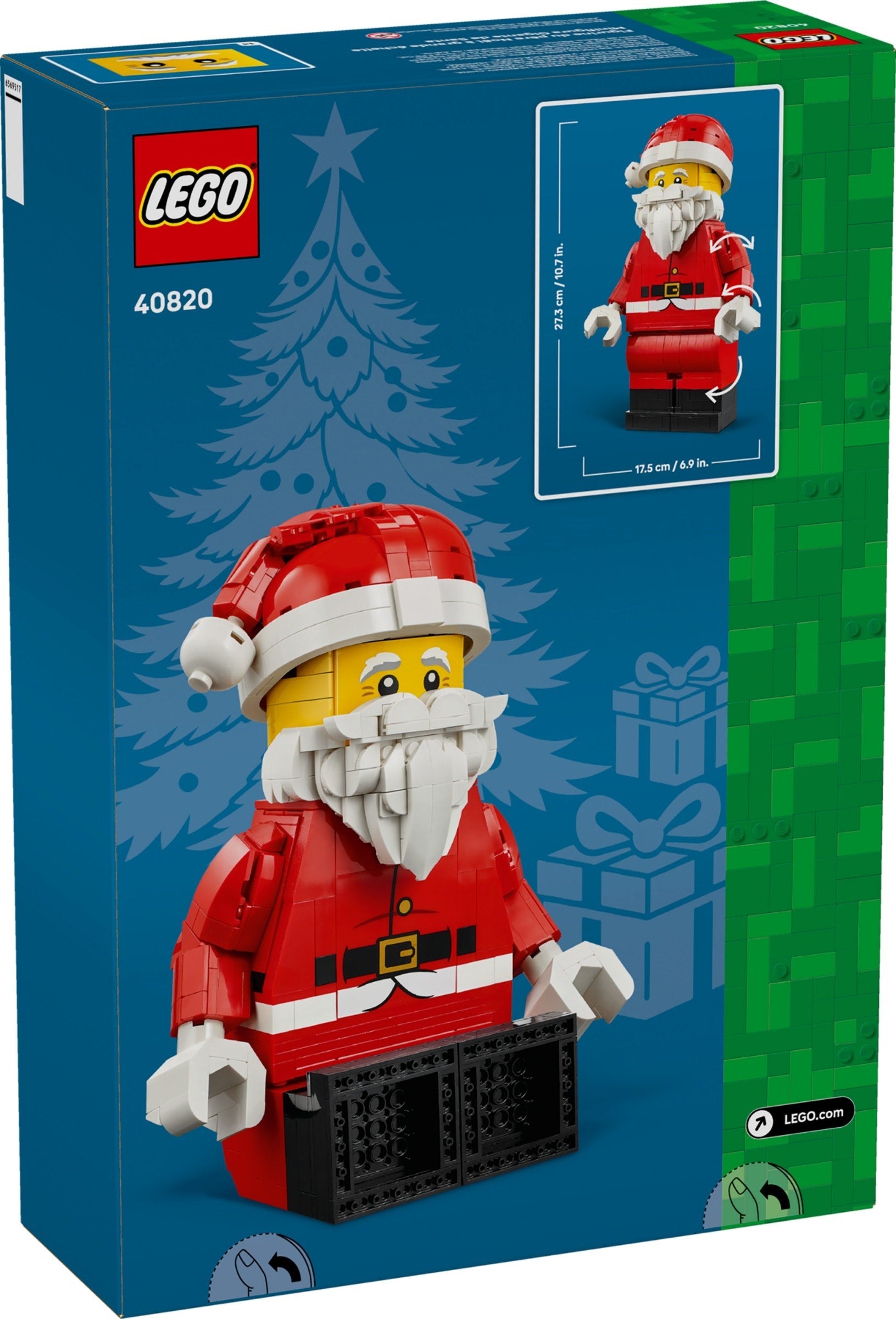 Up-Scaled Santa Minifigure | Seasonal | 40820