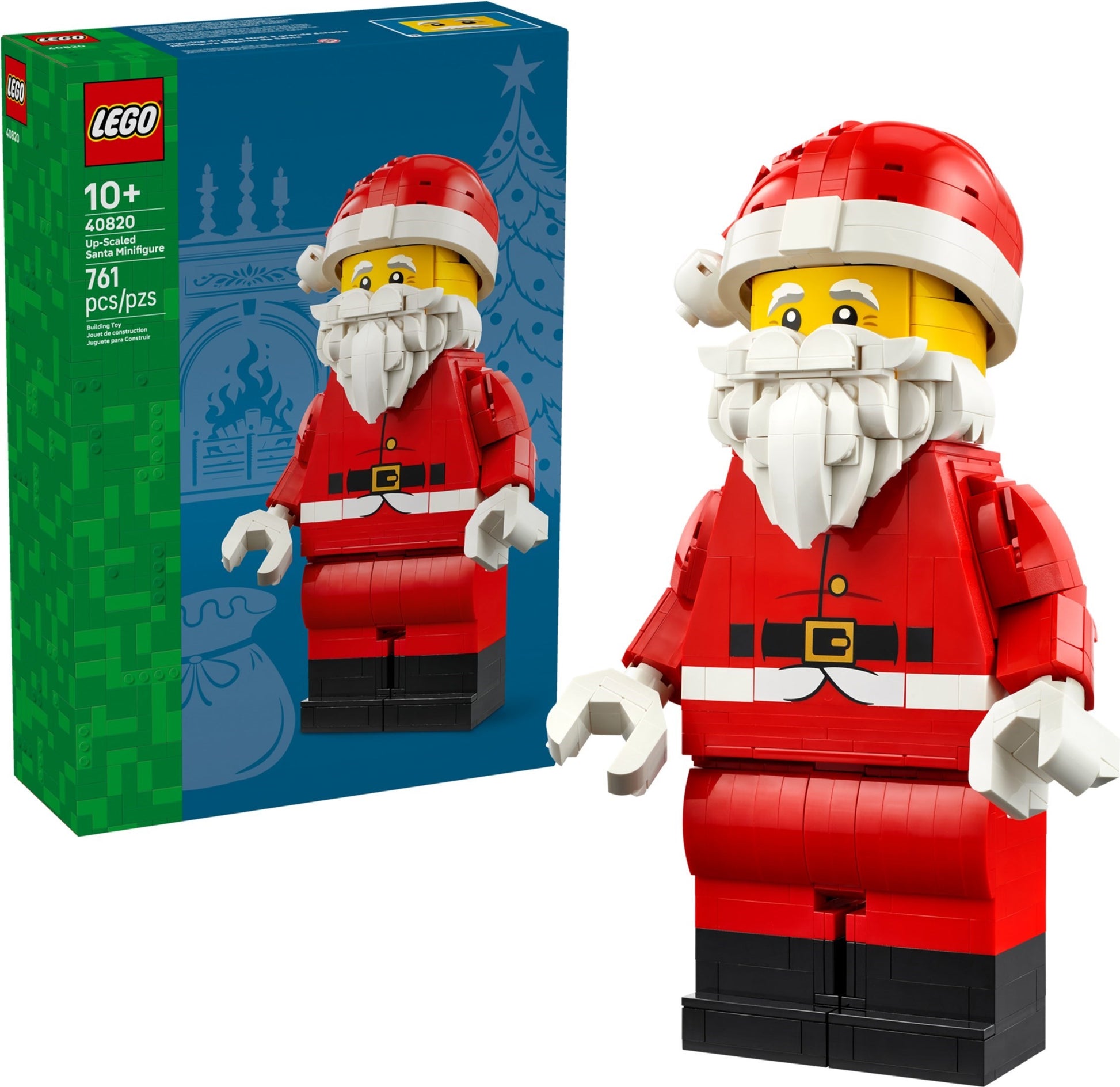 Up-Scaled Santa Minifigure | Seasonal | 40820